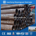 large diameter seamless thin wall black steel pipe